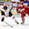 HELSINKI, FINLAND - JANUARY 2: Switzerland's Timo Meier #28 charges up ice with Belarus' Vadim Malinovski #27 chasing during relegation round action at the 2016 IIHF World Junior Championship. (Photo by Matt Zambonin/HHOF-IIHF Images)

